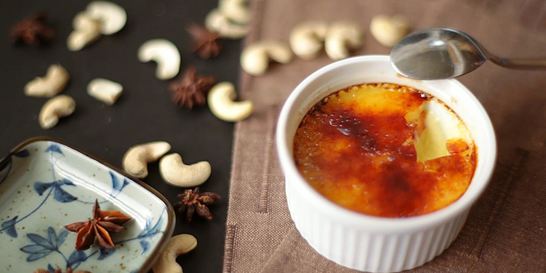 Крем-брюле с кешью