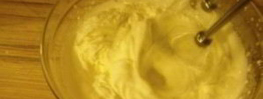 крем для торта из сливок. Шаг 3