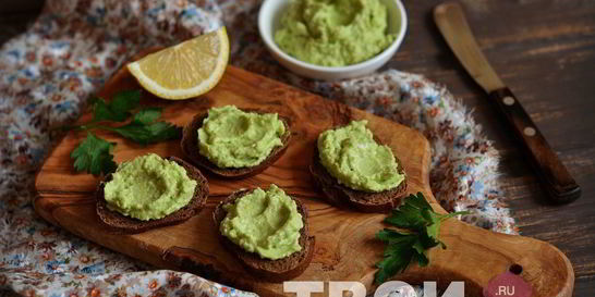 Крем из авокадо