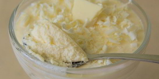 Крем из белого шоколада