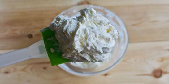 Крем из кефира