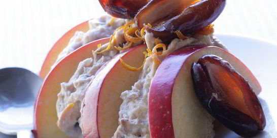 Крем из мягкого сыра и апельсина