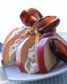 Крем из мягкого сыра и апельсина