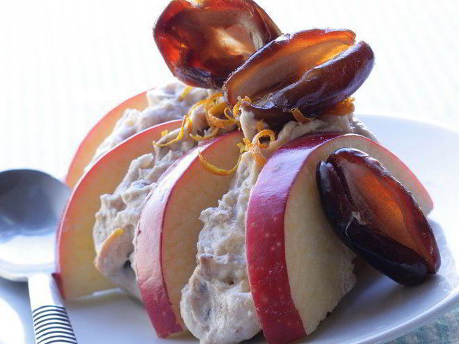 Рецепт крема из мягкого сыра и апельсина