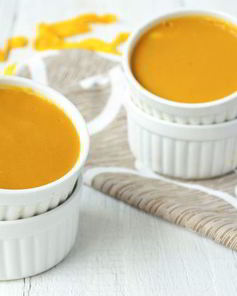 Крем-карамель с ирисками