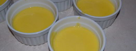 крем-карамель с ирисками. Шаг 3