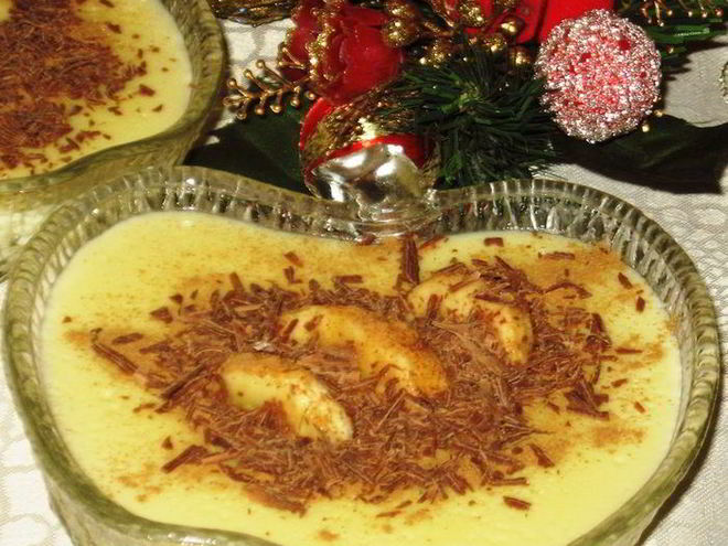 Рецепт крема с бананами и корицей