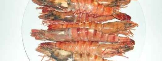 креветки королевские под кремом из фасоли и оливок. Шаг 19