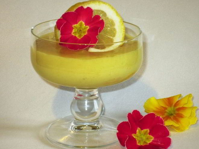 Рецепт лимонного заварного крема