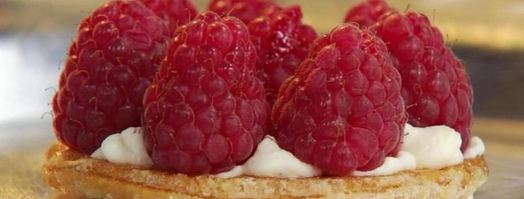 мильфей с ягодами и кремом шантильи. Шаг 4