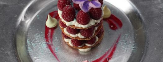 мильфей с ягодами и кремом шантильи. Шаг 5