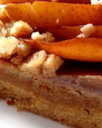 Миндальный тaрт с кремом и грушами