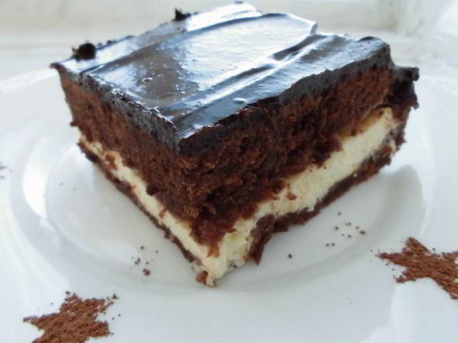 Рецепт негритенка с творожным кремом