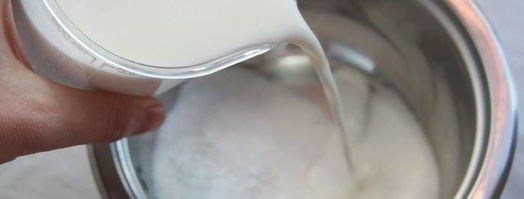 рисовый крем. Шаг 2