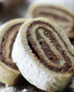 Рулет с орехово-шоколадным кремом