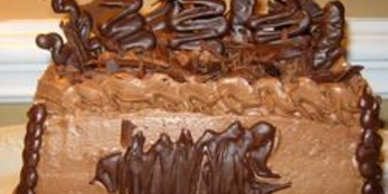 Шоколадный крем для торта