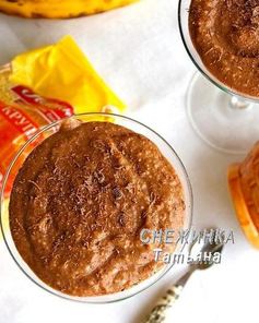 Шоколадный крем из пшена