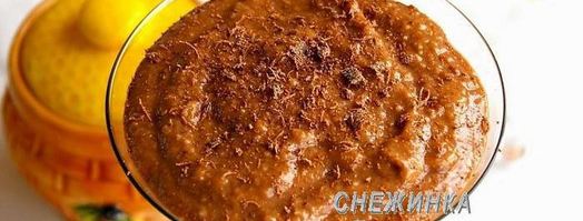 шоколадный крем из пшена. Шаг 9