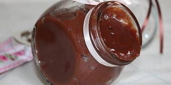 Шоколадный крем с бананом