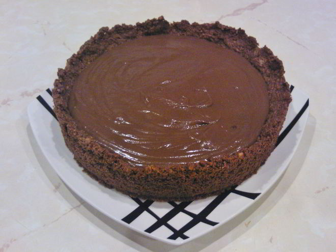 Рецепт шоколадного пая с шоколадным кремом