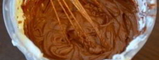 шоколадный заварной крем. Шаг 5