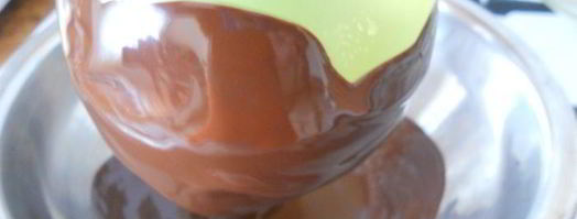 шоколадные креманки с начинкой. Шаг 3