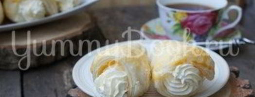 слоеные трубочки с кремом. Шаг 8