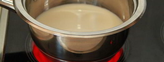 слоеные звездочки с кремом патисьер и кусочками яблока. Шаг 2