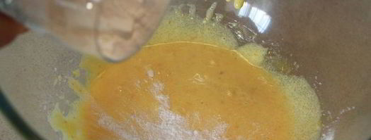 слоеные звездочки с кремом патисьер и кусочками яблока. Шаг 4