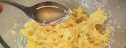 слоеные звездочки с кремом патисьер и кусочками яблока. Шаг 6