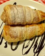 Трубочки с кофейным кремом