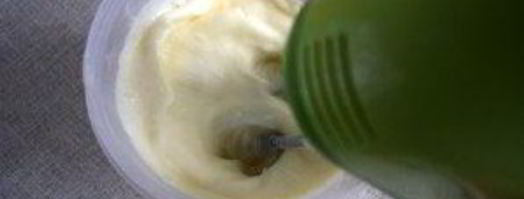 творожный крем для бисквитного торта. Шаг 3