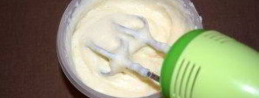 творожный крем для бисквитного торта. Шаг 4