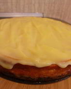 Тыквенный чизкейк с заварным апельсиновым кремом