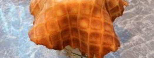 вафельные корзиночки с белковым кремом. Шаг 6