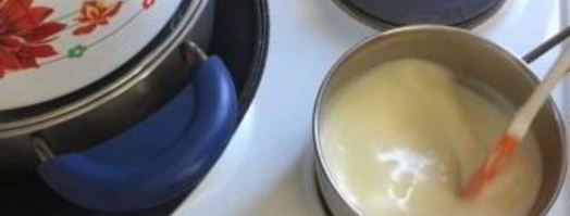 вкуснейший заварной крем. Шаг 2