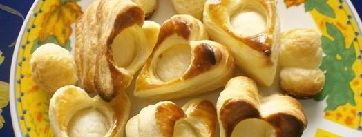 волованы с шоколадным кремом. Шаг 7