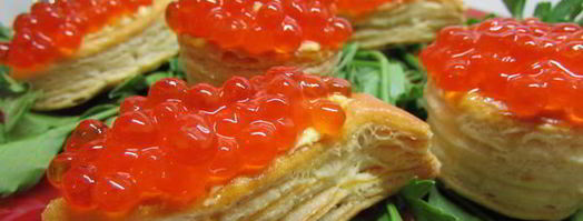 яичный крем с красной икрой. Шаг 5