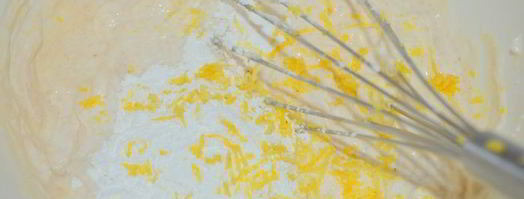 запеченный крем из ряженки с сочной начинкой и под штрейзелем. Шаг 2