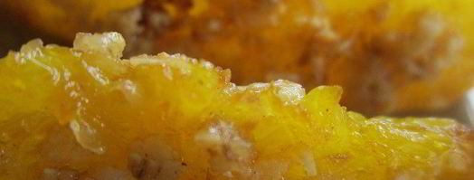 запеченные дольки апельсинов с творожным кремом. Шаг 5