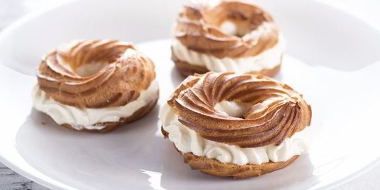 Заварное тесто с творожным кремом