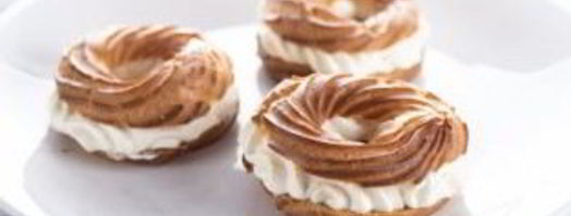 заварное тесто с творожным кремом. Шаг 12