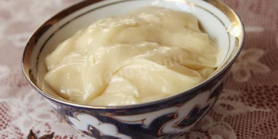 Заварной крем на яйцах