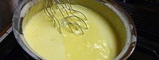 заварной крем со сливками. Шаг 6