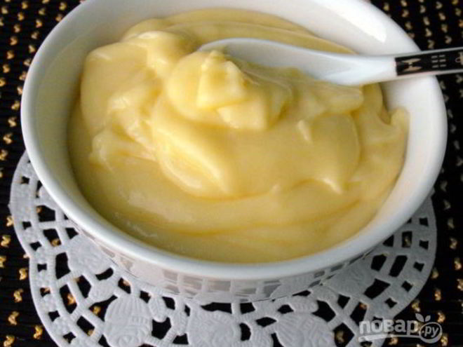 Рецепт заварного крема в микроволновке