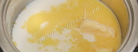 заварные кольца с творожным кремом. Шаг 3