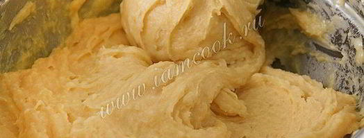 заварные кольца с творожным кремом. Шаг 7