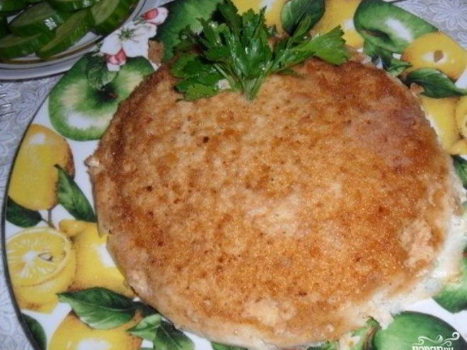 Рецепт куриного пудинга