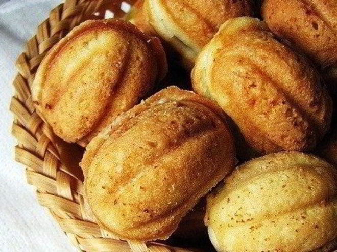 Рецепт лакомства из детства орешки с вареной сгущенкой