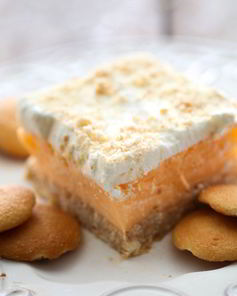 Легкий десерт с шербетом